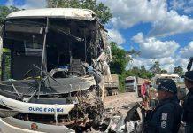 Acidente na BR-163 com ônibus da Ouro e Prata deixa 3 mortos e 6 feridos, no Pará