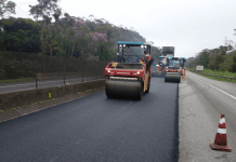 Via Anchieta (SP-150) recebe obras de revitalização em toda a região de Planalto