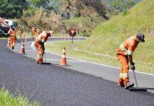Renovias realiza recuperação de pavimento na SP-340, em Mogi Guaçu