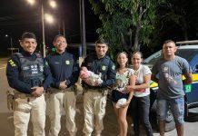 Recém-nascida Yohanna Lavínia é salva por PRFs, em Teresina (PI), após engasgar