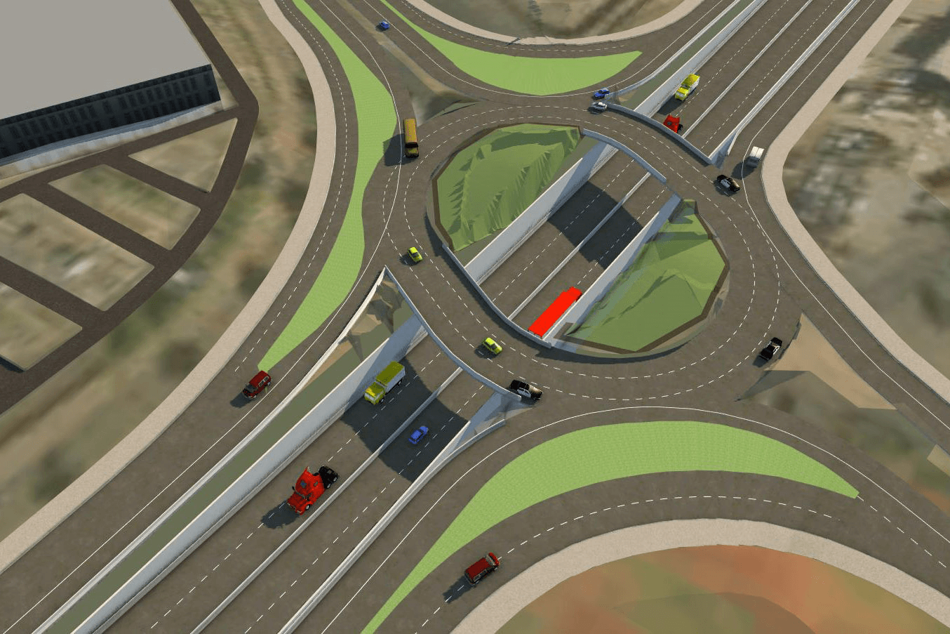 Trevo_PR_317_Novo_Maquete