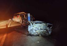 Grave acidente na BR-414, em Goiás, entre ônibus e carros de passeio mata 5 pessoas