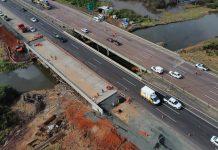 Obras na Freeway (BR-290) alteram o tráfego na ponte do km 81 até setembro