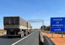 BR-365, em Minas, ‘ganha’ balança de pesagem na velocidade da rodovia