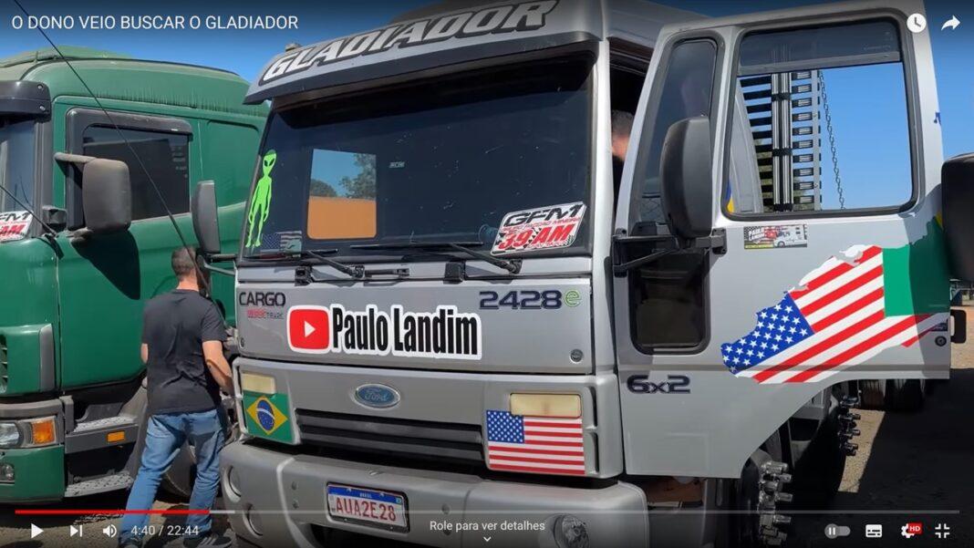 CAMINHÃO DO SORTEIO DO LANDIM
