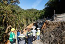Trechos em obras na Estrada da Graciosa (PR-410) devem ficar prontos neste mês