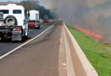 Incêndios às margens das rodovias paulistas têm queda de 61%, segundo o DER