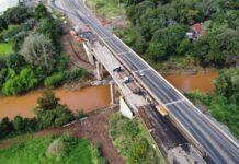 Duplicação da BR-386, no RS, terá içamento de vigas na ponte do Arroio Forquetinha