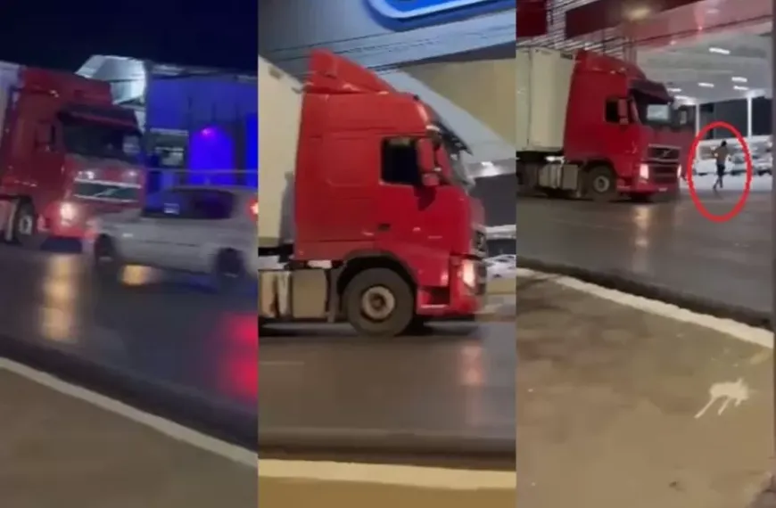 Caminhoneiro drogado em Cuiabá