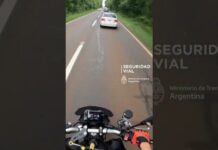 Motociclista a 215/h em rodovia Argentina perde a CNH