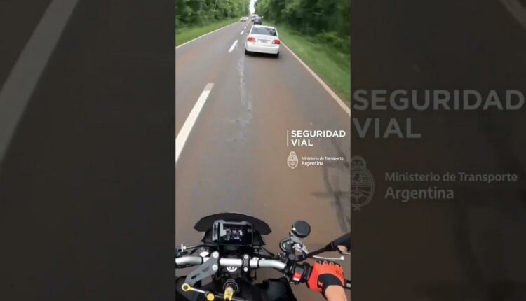 Motociclista a 215/h em rodovia Argentina perde a CNH