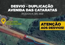 Duplicação da BR-469 terá desvio em Foz do Iguaçu (PR), nesta segunda (23)
