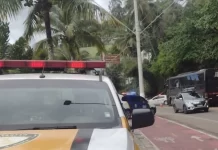 Motoqueiro morre após colisão frontal com ônibus na SP-055, em São Sebastião