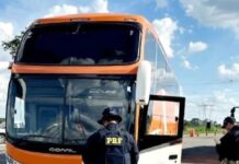 Operação da PRF resulta em 105 ônibus fiscalizados no Distrito Federal