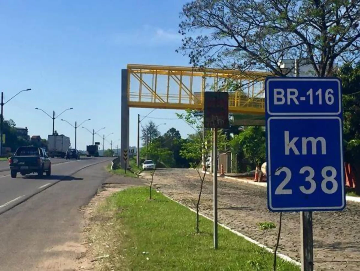 Rodovia BR-116/RS será bloqueada em dois pontos, a partir desta quinta-feira (7),em Esteio (RS) e em Sapucaia do Sul (RS).