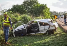 Motorista morre em acidente na BR-163, em Campo Grande (MS)