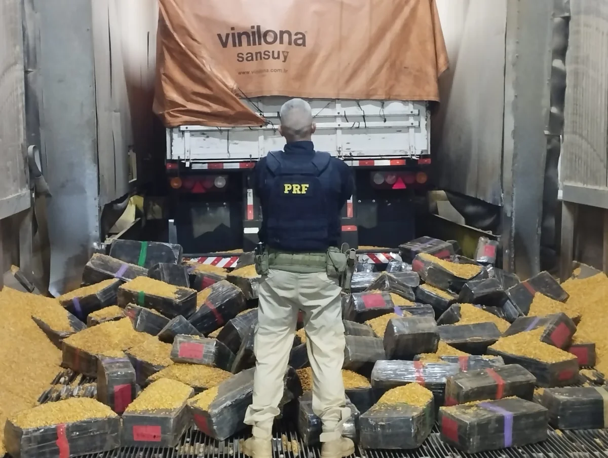 VÍDEO: Caminhoneiro é preso na BR-369/PR com 2 toneladas de maconha