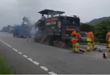 Rodovia BR-116 recebe reparos no trecho de Minas Gerais