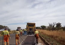 Manutenção de pavimento é feito nas estradas do Triângulo Mineiro, nesta semana