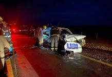 Motoristas embriagados provocam acidente na GO-320 com 1 morte e 5 feridos