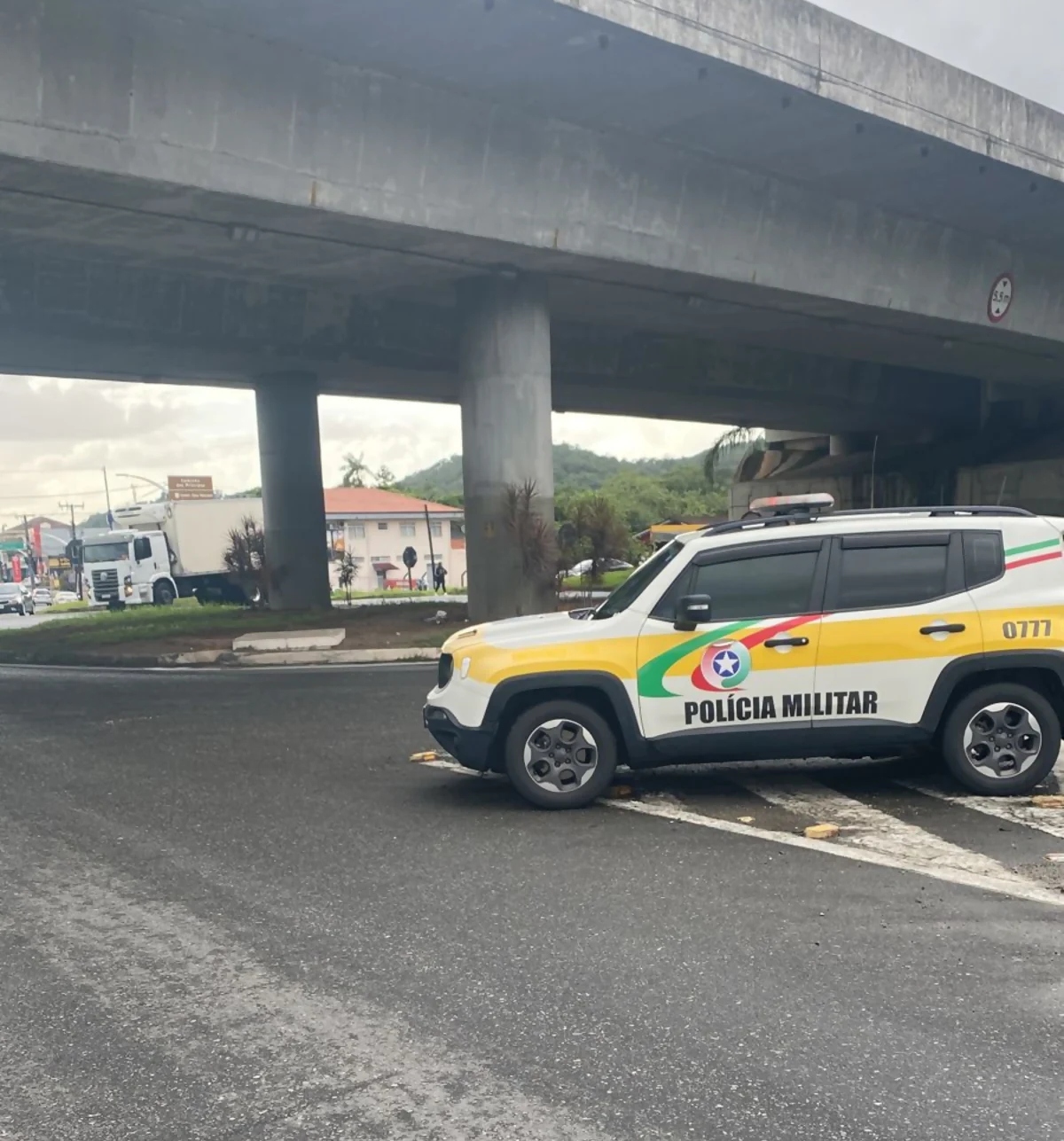 Serra da Dona Francisca, na SC-418, é liberada ao tráfego