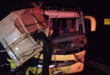 Acidente entre ônibus e carreta mata uma pessoa na Via Anhanguera, no interior de SP