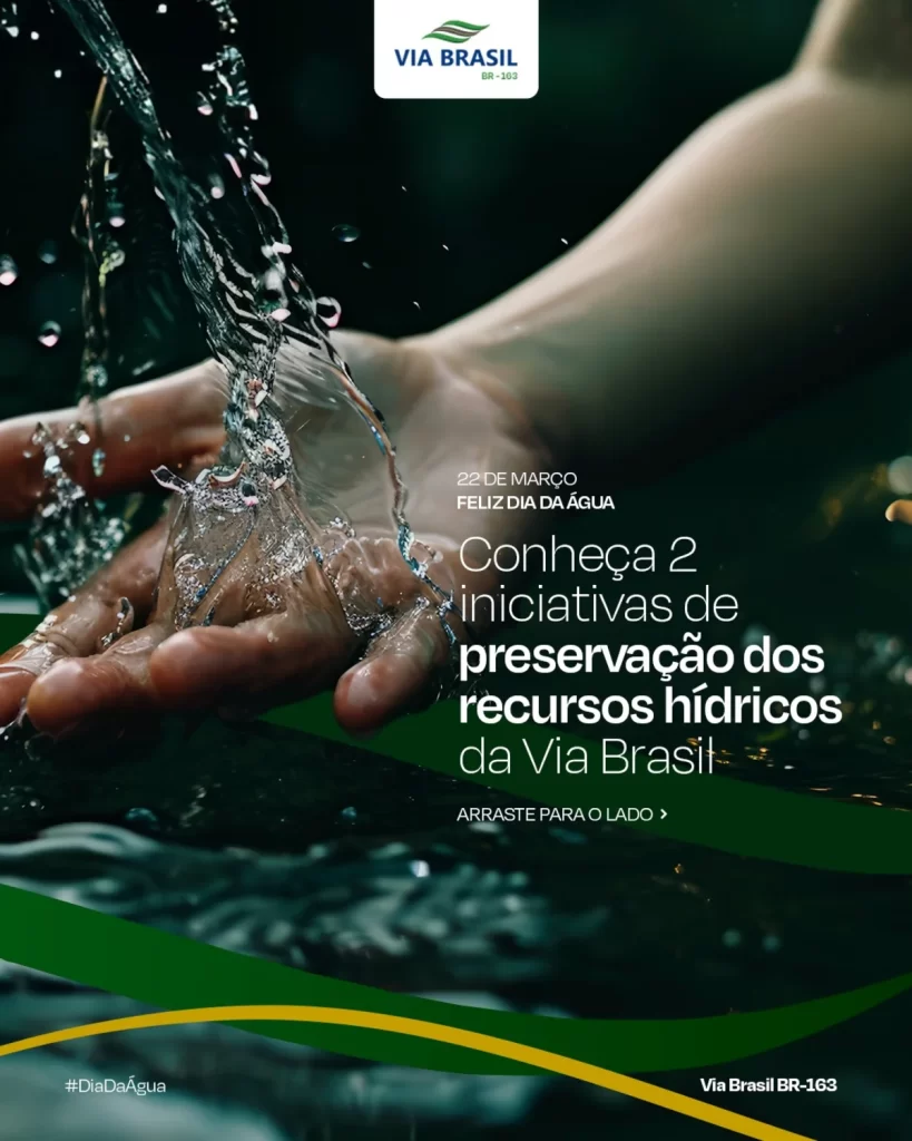 Via Brasil BR-163 adere à campanha de impacto socioambiental pela arrecadação de óleo usado