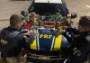 Polícia apreende mais de 1000 munições em ônibus, na BR-060/DF