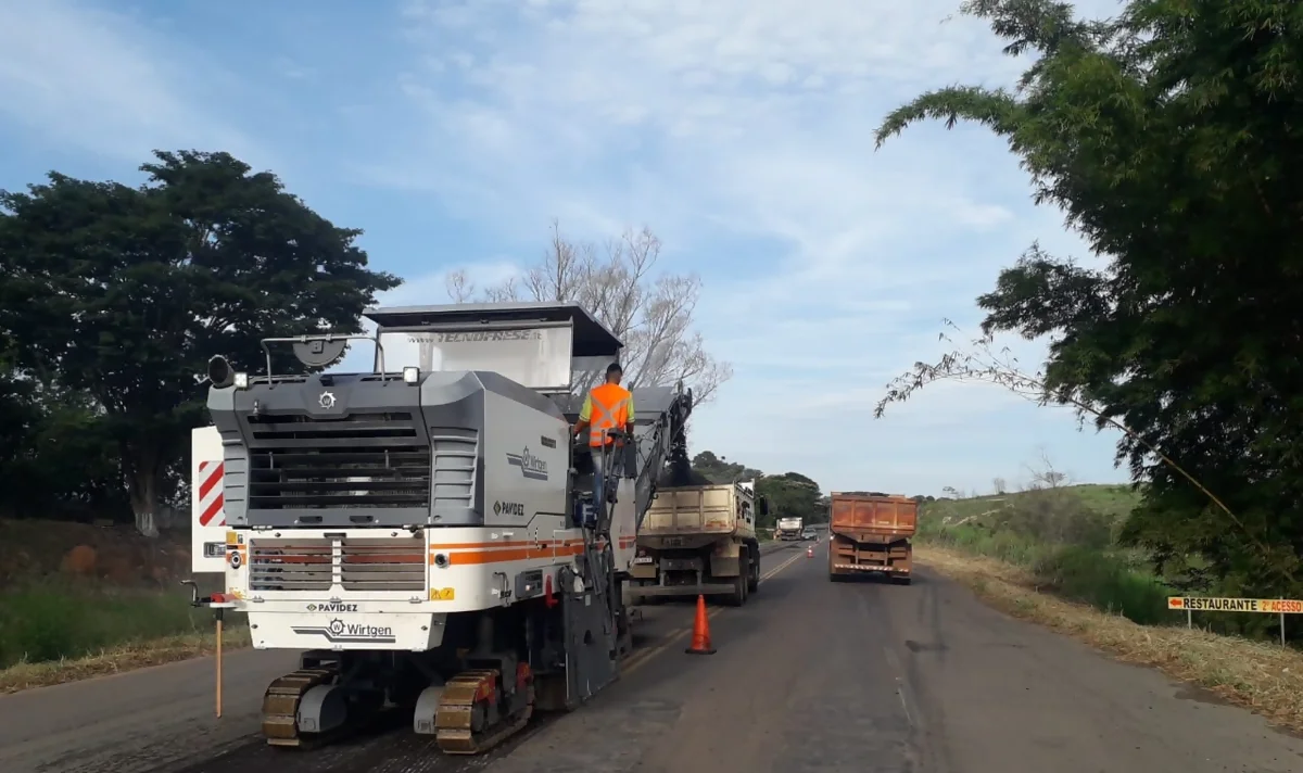 Rodovias estaduais do Sul de Minas recebem manutenção, nesta semana