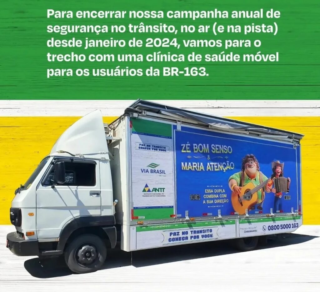 Via Brasil BR-163 promove ações de saúde em postos de combustíveis, entre MT e PA