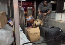 Operação integrada apreende cocaína e skunk em ônibus, em Jataí (GO)