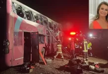 Motorista brasileiro tomba ônibus em estrada, no Chile, e duas brasileiras morrem
