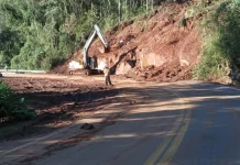 Rodovias do Rio Grande do Sul merecem atenção redobrada, nesta quarta (22) Equipes atuam dia e noite para recuperar a BR-470/RS, rodovia mais afetada pelas chuvas