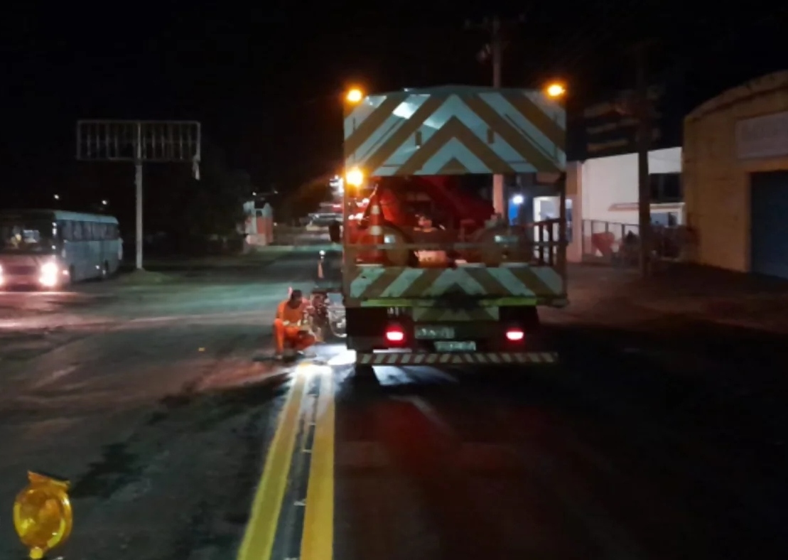 BR-158/MT recebe serviços de restauração em Cassilândia BR-158/MT recebe serviços de restauração em Cassilândia