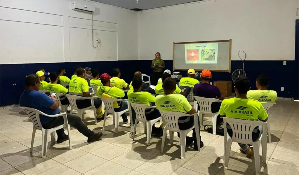 Via Brasil BR-163 promove treinamentos de manejo de fauna silvestre com colaboradores