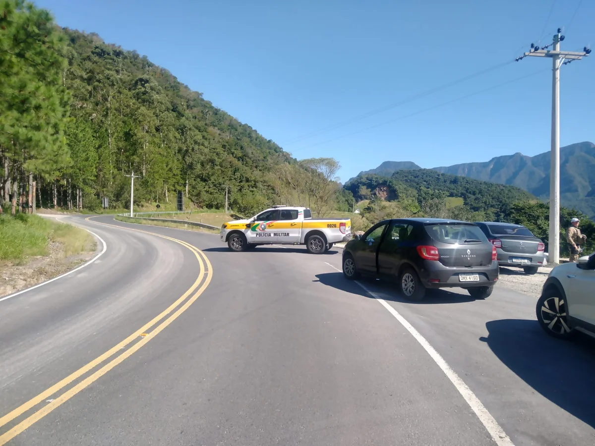 Liberado o tráfego na Serra do Rio do Rastro, em Santa Catarina