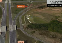 Alça do Rodoanel Oeste para a pista norte da SP-348 será interditada, neste sábado (15) Alça do Rodoanel Oeste para a pista norte da SP-348 será interditada, neste sábado (15)