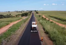 Rodovia BR-158/GO recebe serviços de revitalização, em Jataí (GO) Rodovia BR-158/GO recebe serviços de revitalização, em Jataí (GO)