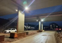 Tráfego sob viaduto na BR-290/RS é liberado, em Eldorado do Sul Tráfego sob viaduto na BR-290/RS é liberado, em Eldorado do Sul