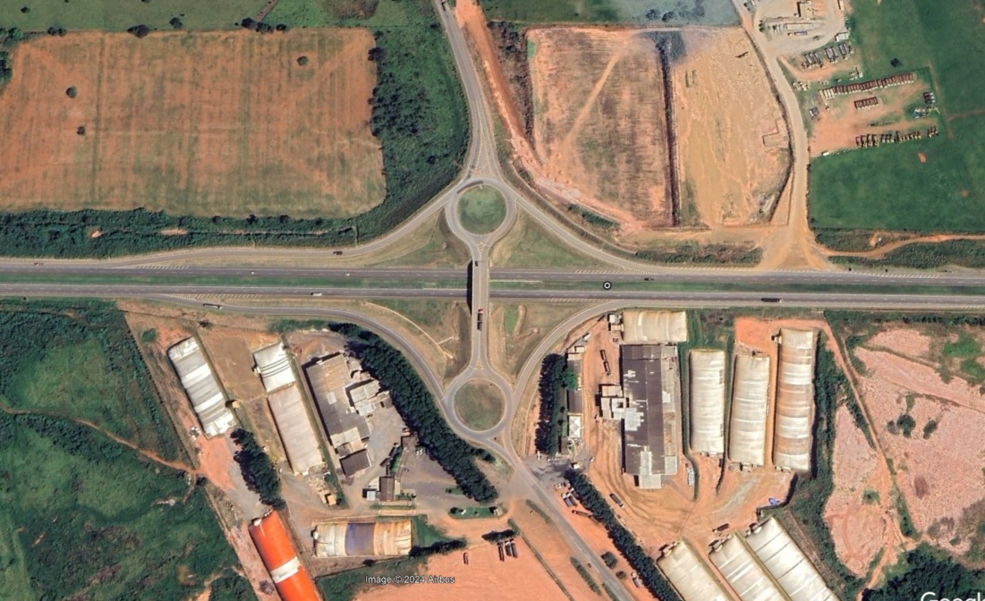 Eco050 interdita tráfego sobre viaduto do km 270 da BR-050, em Catalão-GO