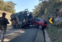 VÍDEO: Acidente com 7 veículos na BR-116, em Santa Cecília (SC), deixa feridos VÍDEO: Acidente com 7 veículos na BR-116, em Santa Cecília (SC), deixa feridos