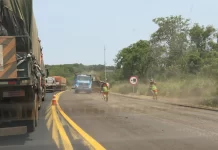 BR-163/MS tem 21 pontos com obras e bloqueios, nesta quarta-feira (31) BR-163/MS tem 21 pontos com obras e bloqueios, nesta quarta-feira (31)