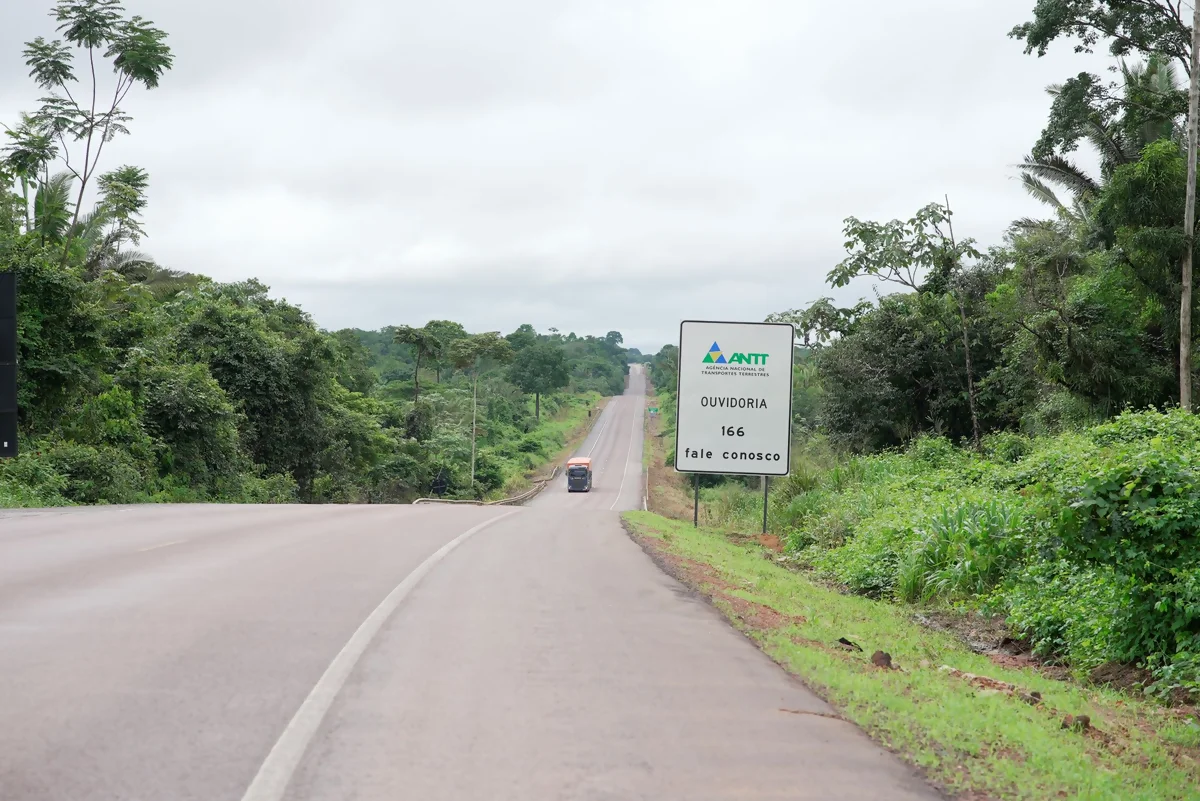 Obras na BR-163 e BR-230, entre MT e PA, alteram o tráfego, nesta semana Obras na BR-163 e BR-230, entre MT e PA, alteram o tráfego, nesta semana
