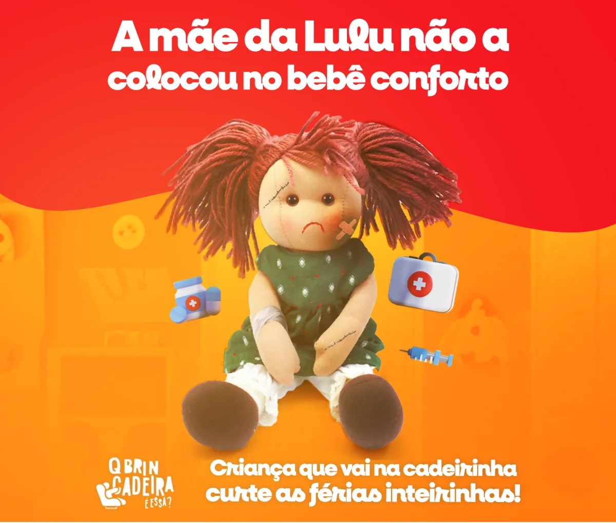 Campanha reforça sobre o transporte correto de crianças em cadeirinhas Campanha reforça sobre o transporte correto de crianças em cadeirinhas