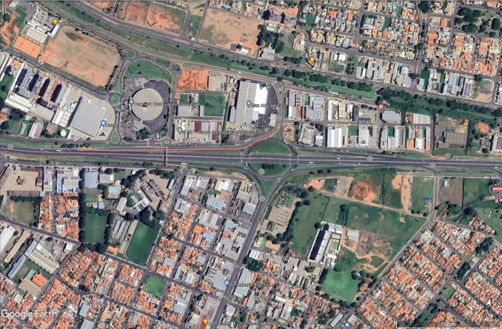 Serviços na Rodovia João Ribeiro de Barros alteram o tráfego, em Marília (SP)