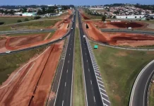 Alça da SP-209 é fechada para obras do Complexo Botucatu, em SP Alça da SP-209 é fechada para obras do Complexo Botucatu, em SP