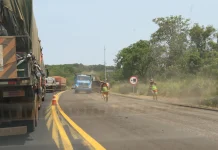 Vai viajar? Veja os trechos com intervenções na BR-163/MS, nesta terça (13) Vai viajar? Veja os trechos com intervenções na BR-163/MS, nesta terça (13)