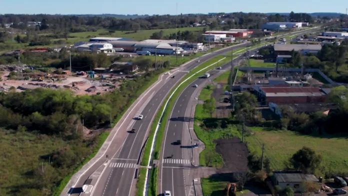 Trecho urbano da BR-158/RS, em Santa Maria, recebe melhorias no pavimento Trecho urbano da BR-158/RS, em Santa Maria, recebe melhorias no pavimento