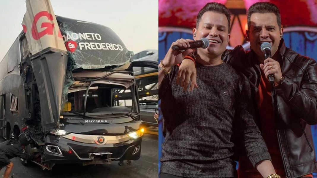 Dupla João Neto Frederico seu onibus
