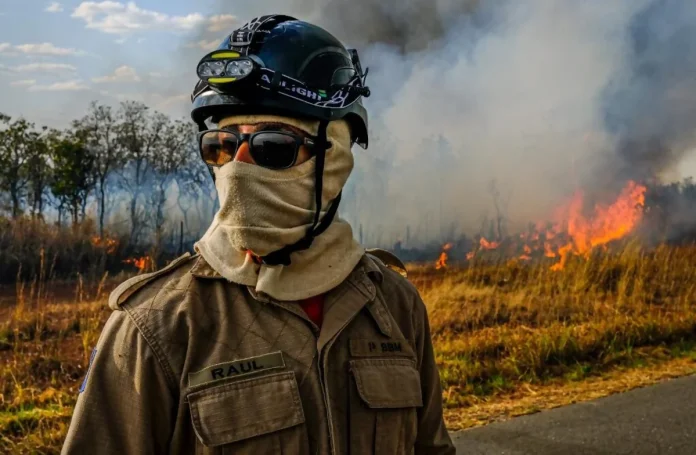 BR-163/MT tem 159 ocorrências de incêndios florestais em 1 mês, desde 2015 BR-163/MT tem 159 ocorrências de incêndios florestais em 1 mês, desde 2015